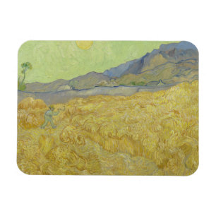 Magnet Flexible Vincent van Gogh - Wheatfield with a Reaper