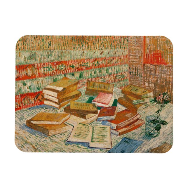 Magnet Flexible Vincent van Gogh | Yellow Books, 1887 (Horizontal)