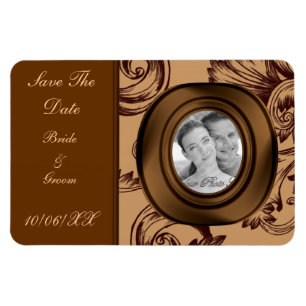Magnet Flexible Vintage (Brown foncé)
