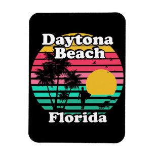 Magnet Flexible Vintage Daytona Beach Floride