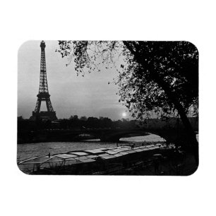 Magnet Flexible Vintage France Paris Tour Eiffel coucher de soleil