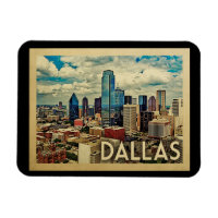 Vintage voyage de Dallas Texas