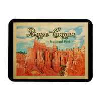 Vintage voyage du parc national du Bryce Canyon