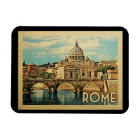 Vintage voyage magnétique de Rome Italie