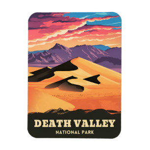 Magnet Flexible Vintage voyage Parc national de la vallée de la Mo