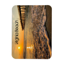Virginia Beach Sunrise au Fishing Pier