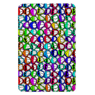 Magnet Flexible Visages souriants cool