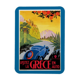 Magnet Flexible Visitez La Grece en Auto