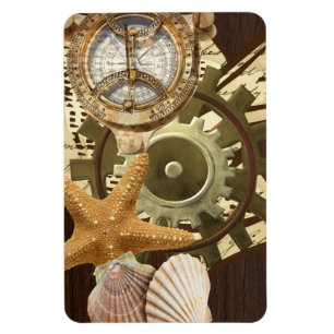 Magnet Flexible Vitesses nautiques de Steampunk