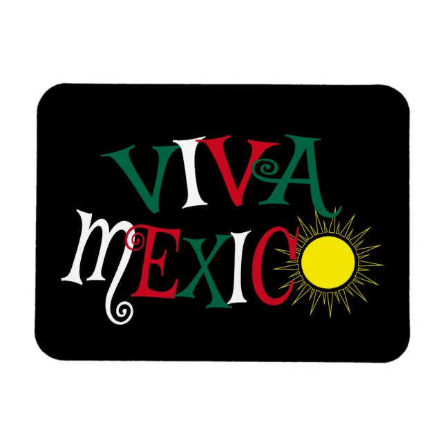 Magnet Flexible Viva Mexico (Horizontal)