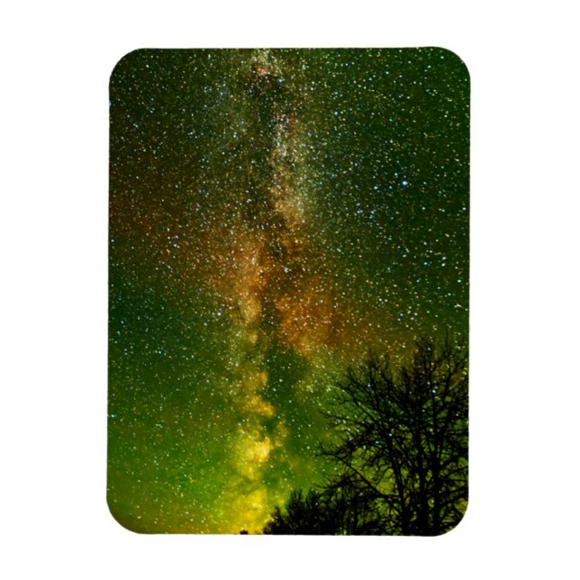 Magnet Flexible Voie Lactée et Aurora Borealis | Ontario Canada (Vertical)