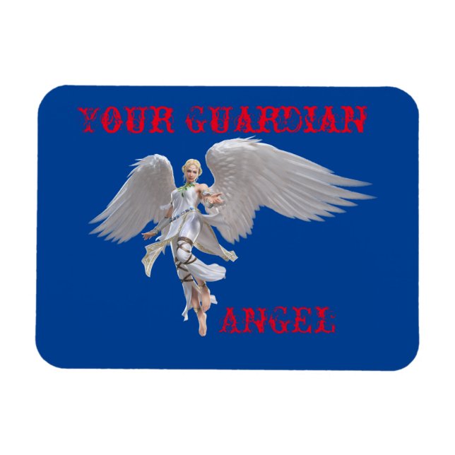 Magnet Flexible Votre ange gardien (Horizontal)