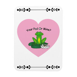 Magnet Flexible Votre Pad ou le mien ? Saint-Valentin