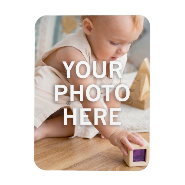 Magnet Flexible Votre photo ici (Vertical)