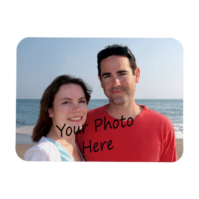 Magnet Flexible Votre Photo Sur Un Aimant De Vinyle Flexible (Horizontal)