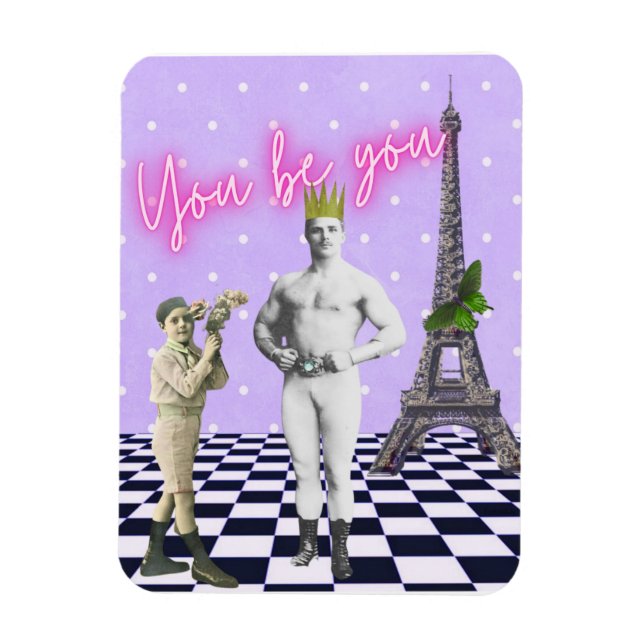 Magnet Flexible Vous Devez Donner Du Pouvoir À L'Art Pop (Vertical)