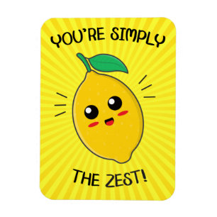 Magnet Flexible Vous êtes simplement le jeu alimentaire Zest