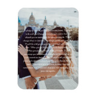 Vows mariages Faux Enveloppé toile Imprimer