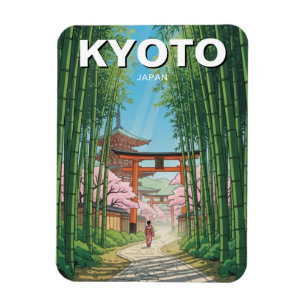 Magnet Flexible Voyage à Kyoto Japon