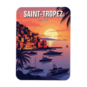 Magnet Flexible Voyage à Saint-Tropez France