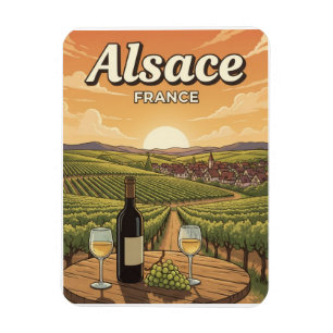 Magnet Flexible Voyage Alsace France
