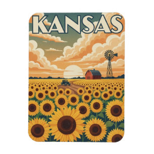 Magnet Flexible Voyage au Kansas