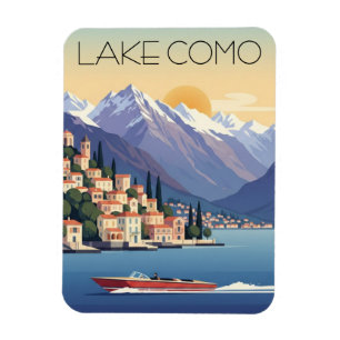 Magnet Flexible Voyage au lac de Côme en Italie