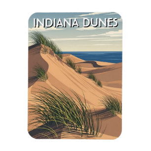 Magnet Flexible Voyage au Parc national des dunes de l'Indiana