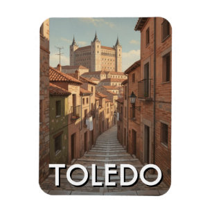 Magnet Flexible Voyage dans l'Alcazar de Tolède en Espagne