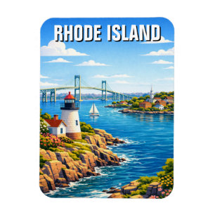 Magnet Flexible Voyage dans le Rhode Island