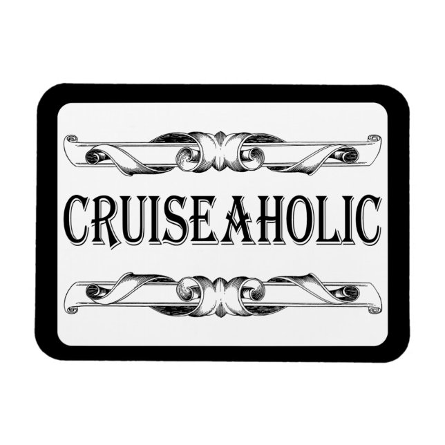Magnet Flexible Voyage de croisière Addict Stateroom Cabine Porte (Horizontal)