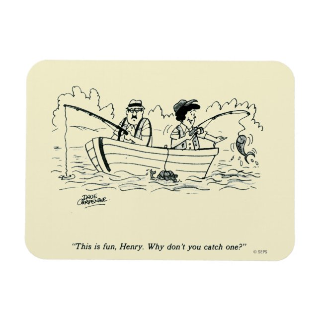 Magnet Flexible Voyage de pêche (Horizontal)