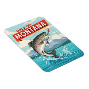 Magnet Flexible voyage de pêche dans le Montana