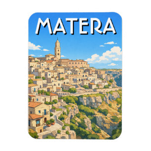 Magnet Flexible Voyage en Italie à Matera