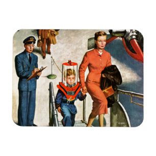 Magnet Flexible Voyageur spatial