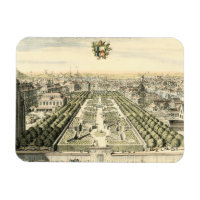Vue aérienne du jardin formel par Eric Dahlbergh