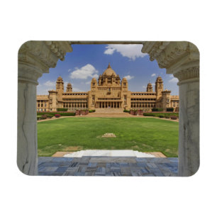 Magnet Flexible Vue arrière de l'hôtel Umaid Bhawan Palace, Jodj