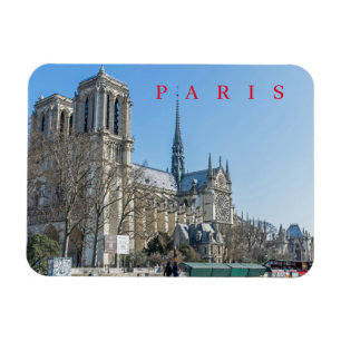 Magnet Flexible Vue de la cathédrale Notre-Dame de Paris
