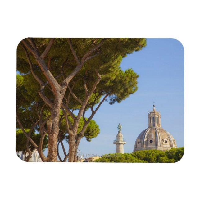 Magnet Flexible Vue de la colonne de Trajan (Horizontal)