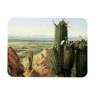 Magnet Flexible Vue de la montagne Maricopa près de la rivière Gil