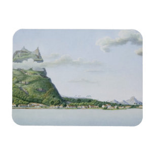 Magnet Flexible Vue de l'île de Bora Bora, de 'automobile de