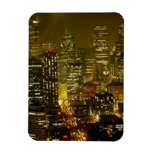 Magnet Flexible Vue de ville de Seattle