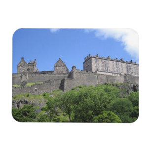 Magnet Flexible Vue du château d'Édimbourg, Édimbourg, Écosse, 3