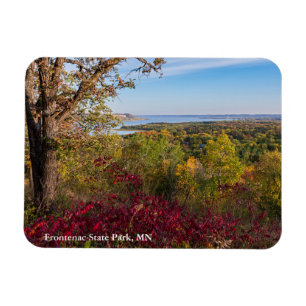 Magnet Flexible vue du lac pepin du parc d'état frontenac