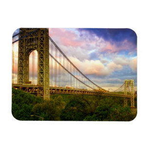 Magnet Flexible Vue semblant du sud - occidental de Manhattan
