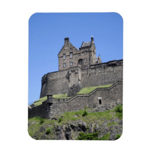 Magnet Flexible Vue sur le château d'Édimbourg, Edimbourg, Ecoss