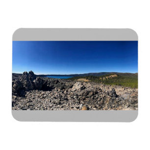 Magnet Flexible Vue sur le lac Paulina, Oregon