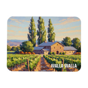 Magnet Flexible Walla Walla Washington Travel