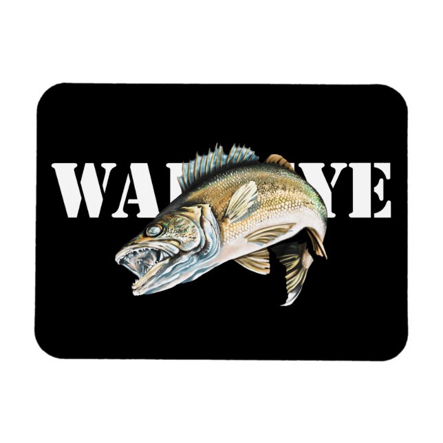 Magnet Flexible Walleye (Horizontal)