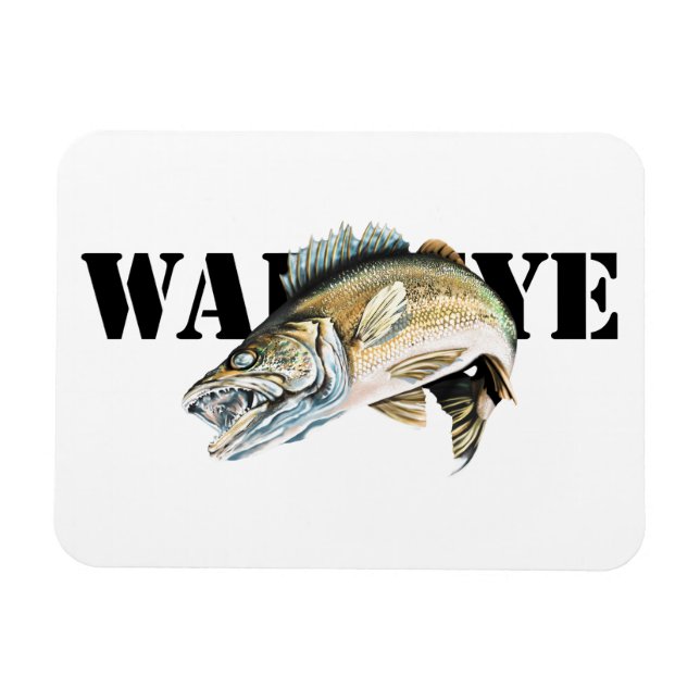 Magnet Flexible Walleye (Horizontal)